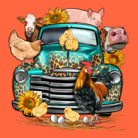 Farm Truck Farm Animals Premium Hoodie | Teevron