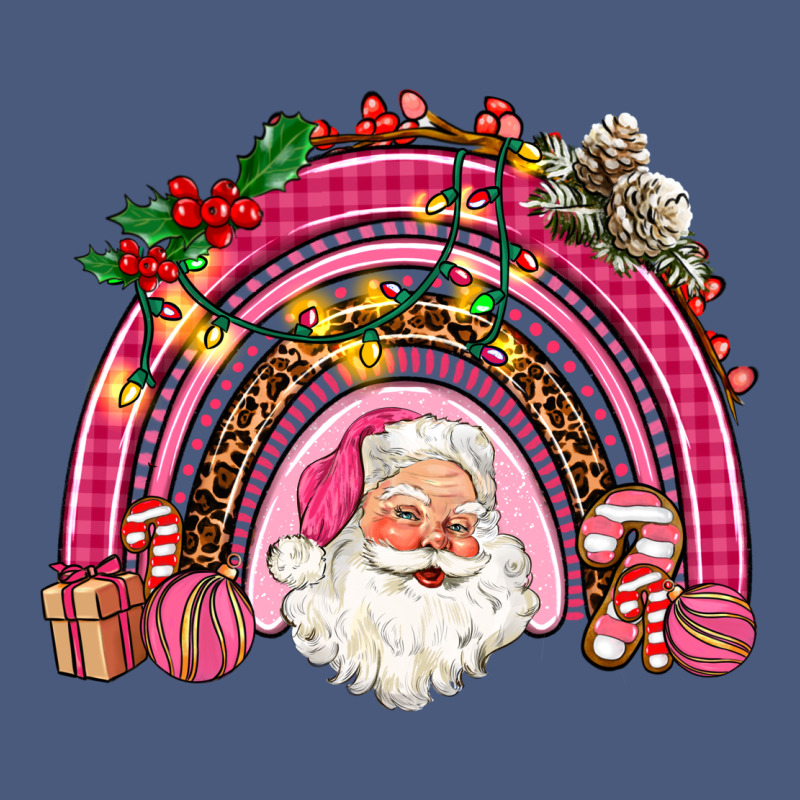 Pink Christmas Rainbow Vintage Hoodie by AdoDesignShop | Teevron