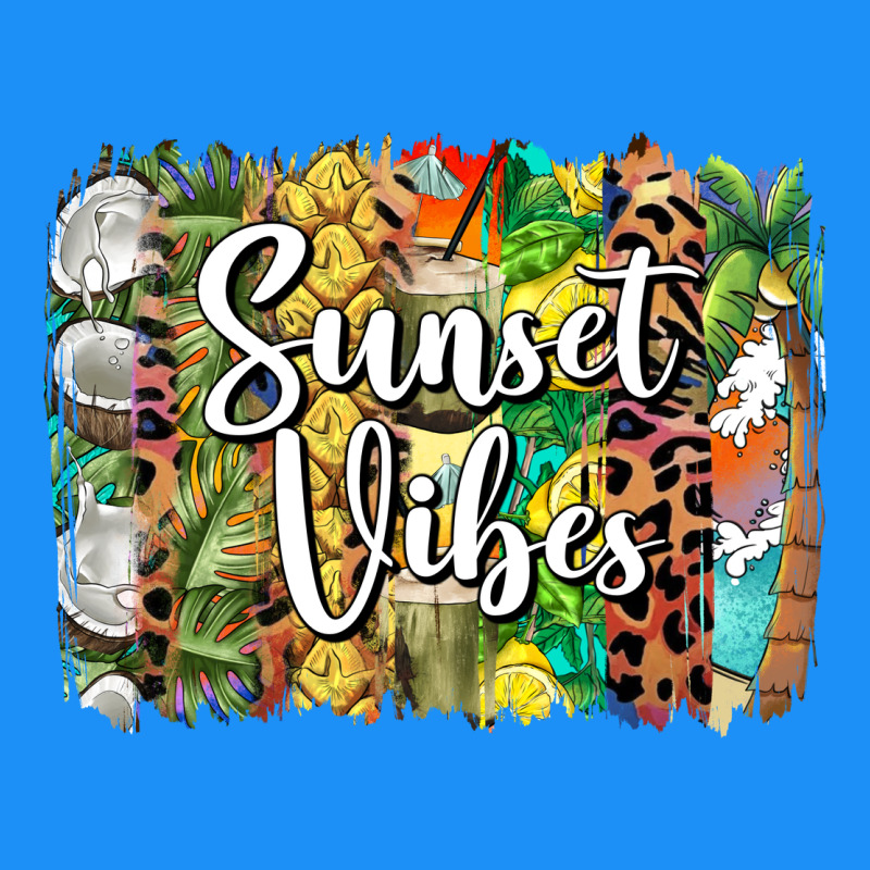 Sunset Vibes Brush Stroke Classic Tee by BarkalooDesign | Teevron