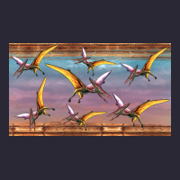 Dinosaur Pterodactyl Sippy Cup Vintage Tee | Teevron