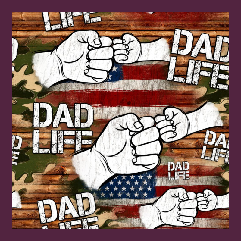 Dad Life Fist Bump Seamless Pattern Urban Hoodie by HRA Design Shop | Teevron