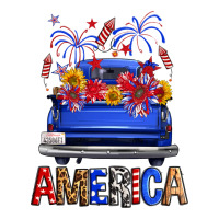 Western Fourth Of July America Truck Premium Hoodie | Teevron