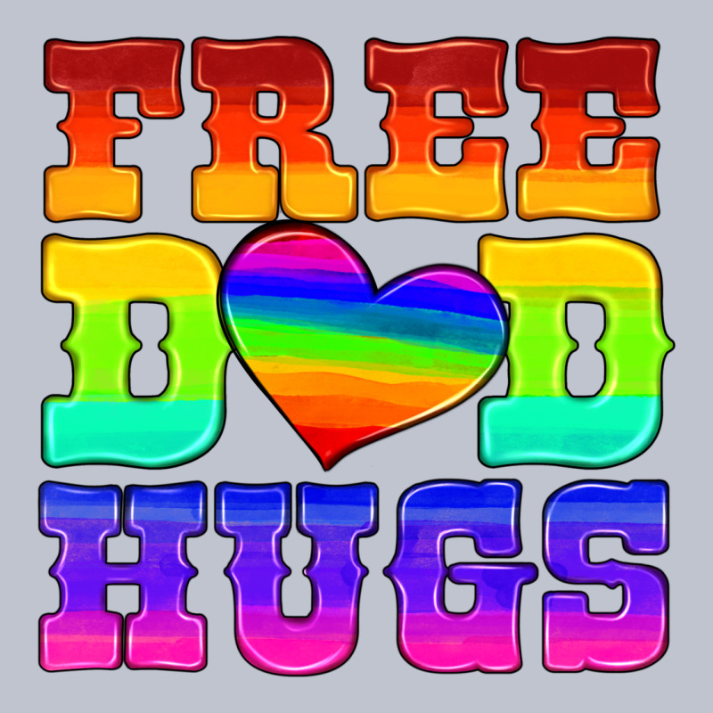 Lgbtq Free Dad Hugs Premium Hoodie by HRA Design Shop | Teevron