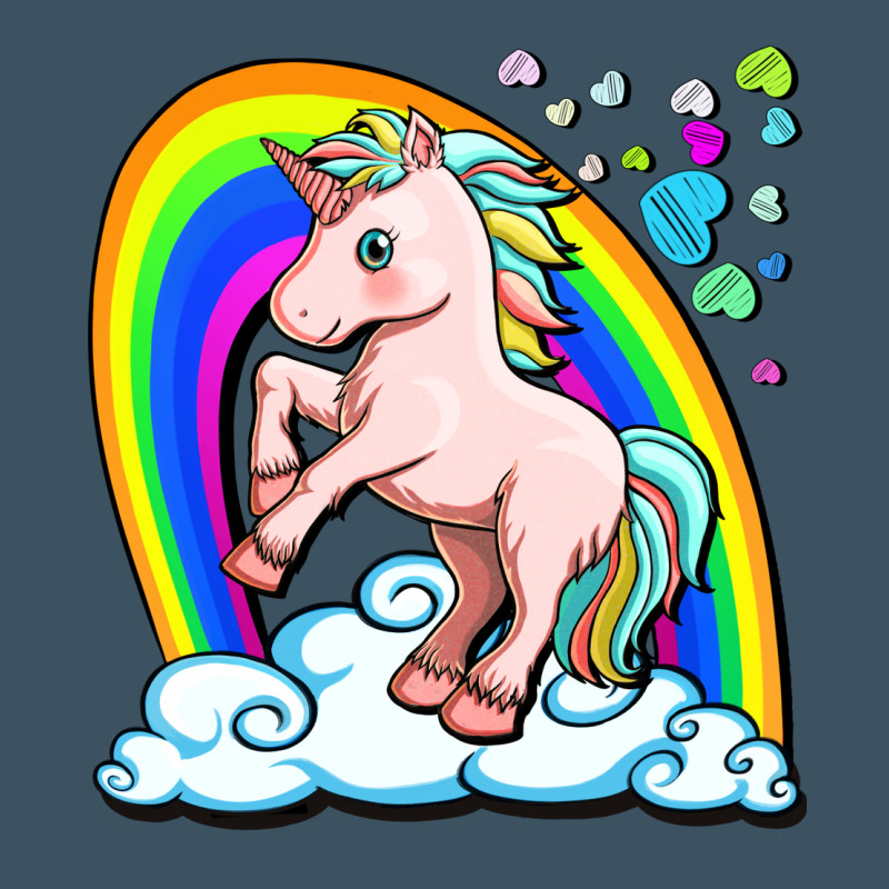 Cute Unicorn With Rainbow Urban Hoodie by FaDigitalArtStudio | Teevron