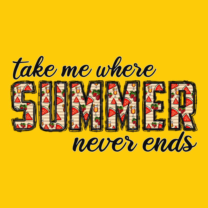 Take Me Where Summer Never Ends Premium Hoodie by CowhideDigitalArt | Teevron