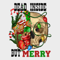 Dead İnside But Merry Human Skull Urban Hoodie | Teevron