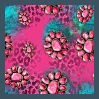 Pink Turquoise Gemstoes Seamless Pattern Urban Hoodie | Teevron