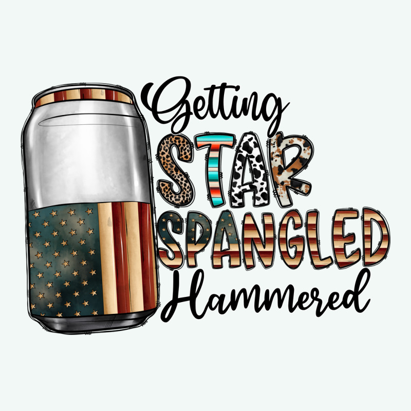 Getting Star Spangled Hammered Premium Hoodie by CowhideDigitalArt | Teevron