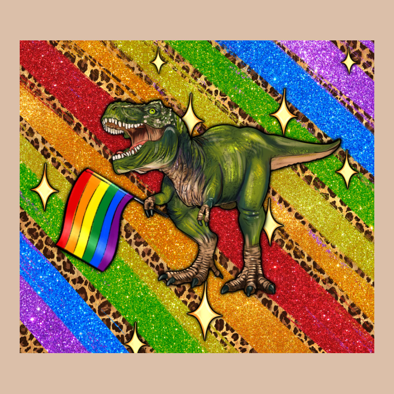 Lgbtq Dinosaur T Rex Tumbler Urban Heavy Tee by Artiststas | Teevron