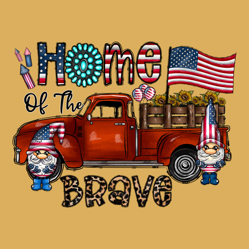 Home Of The Brave Premium Hoodie by CowhideDigitalArt | Teevron