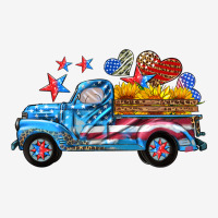 American Truck And Flag With Stars Urban Hoodie | Teevron