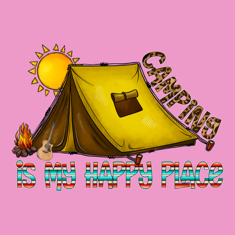 Camping Is My Happy Place Urban Hoodie by CowhideDigitalArt | Teevron