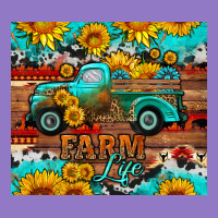 Western Farm Life Truck Sunflowers  Mousepad Urban Hoodie | Teevron
