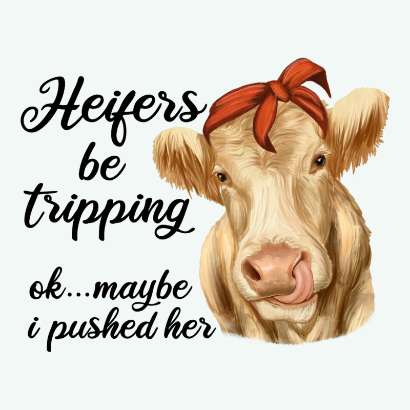 Heifer's Be Trippin' Charolais Cow Premium Hoodie by RanaPortraitStore | Teevron