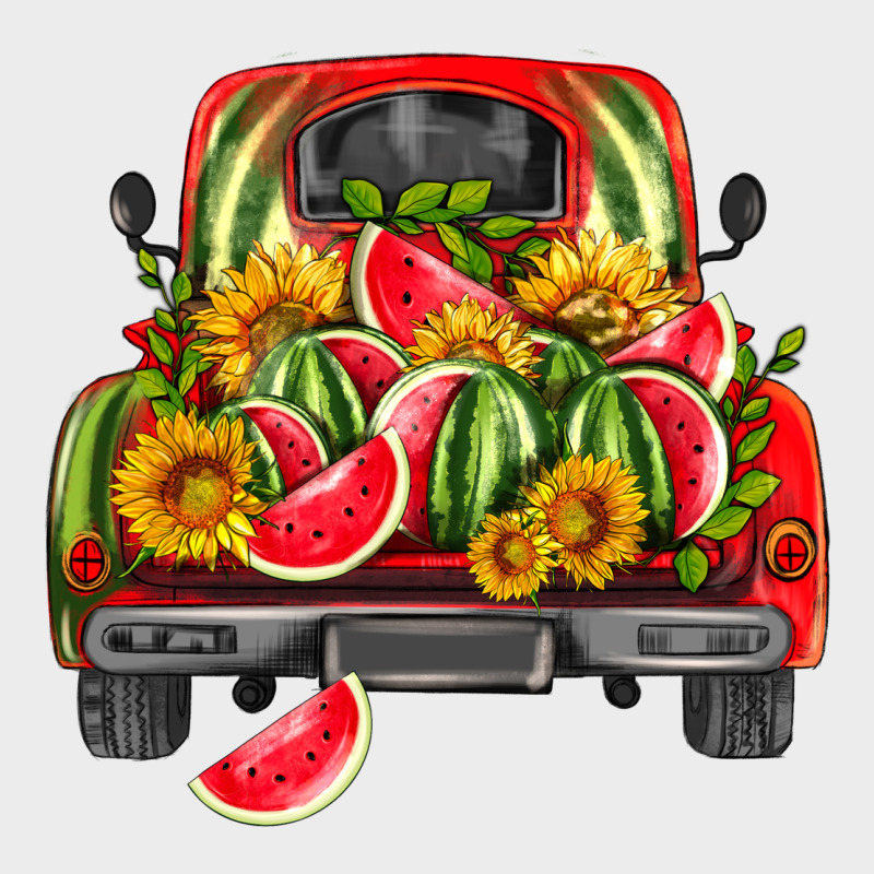 Watermelon And Truck Urban Hoodie by HRA Design Shop | Teevron