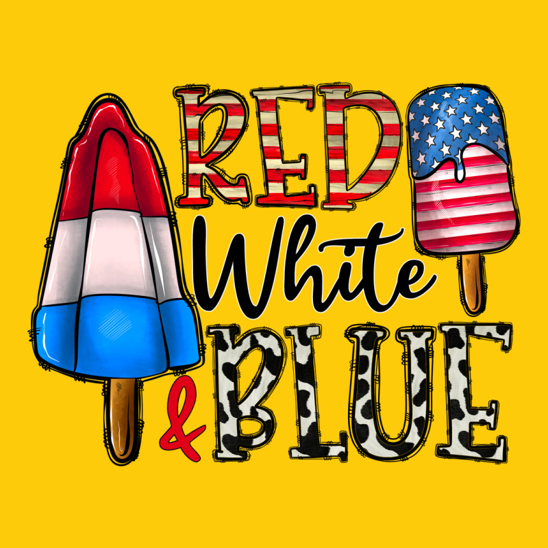 Red White Blue Premium Hoodie by CowhideDigitalArt | Teevron