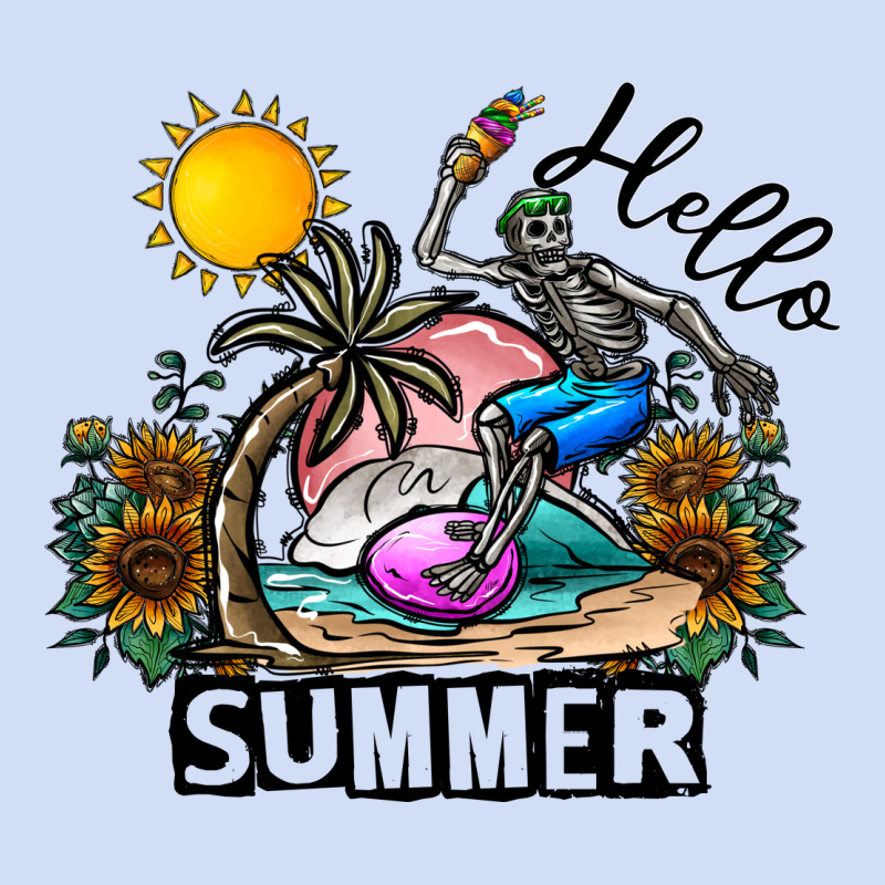Hello Summer Urban Hoodie by CowhideDigitalArt | Teevron