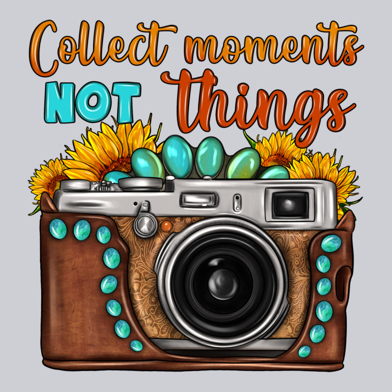 Collect Moments Not Things Sunflower Gemstone Vintage Camera Urban Hoodie by FaDigitalArtStudio | Teevron