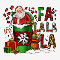 Fa La La La La Christmas Santa Claus Coffee Cup Urban Hoodie | Teevron