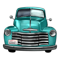 Western Truck Front View Premium Hoodie | Teevron