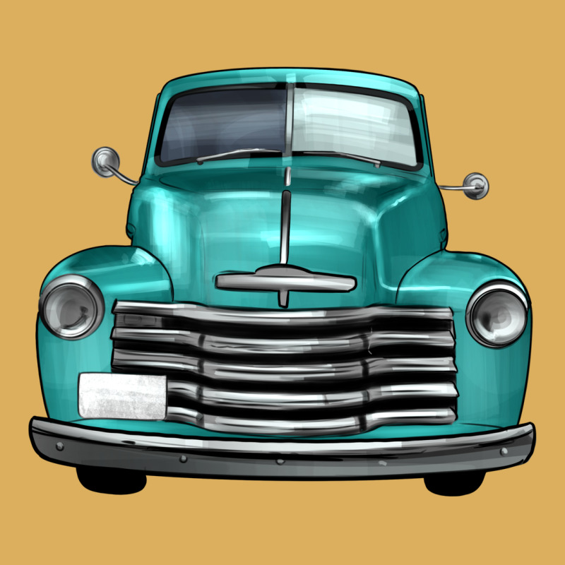 Western Truck Front View Premium Hoodie by FaDigitalArtStudio | Teevron