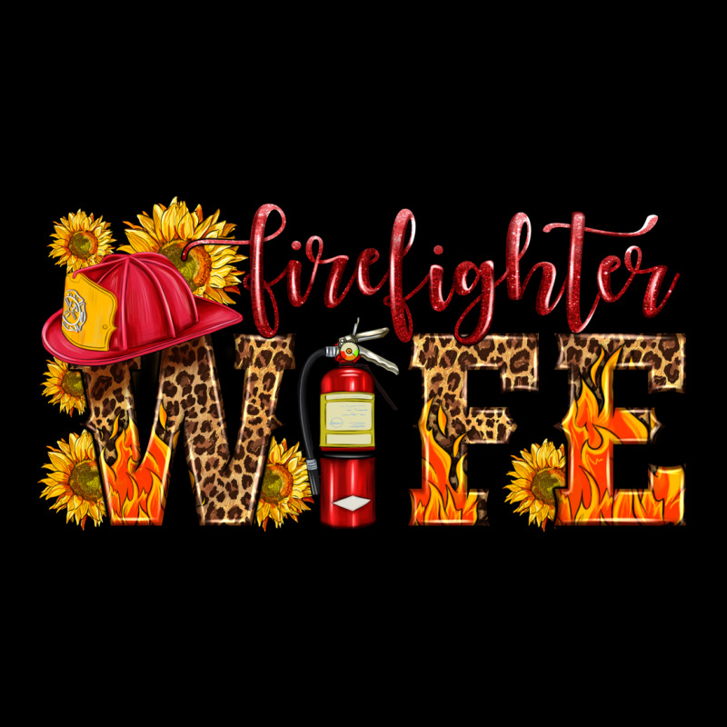 Firefighter Wife With Hat Sunflowers Urban Hoodie by HRA Design Shop | Teevron