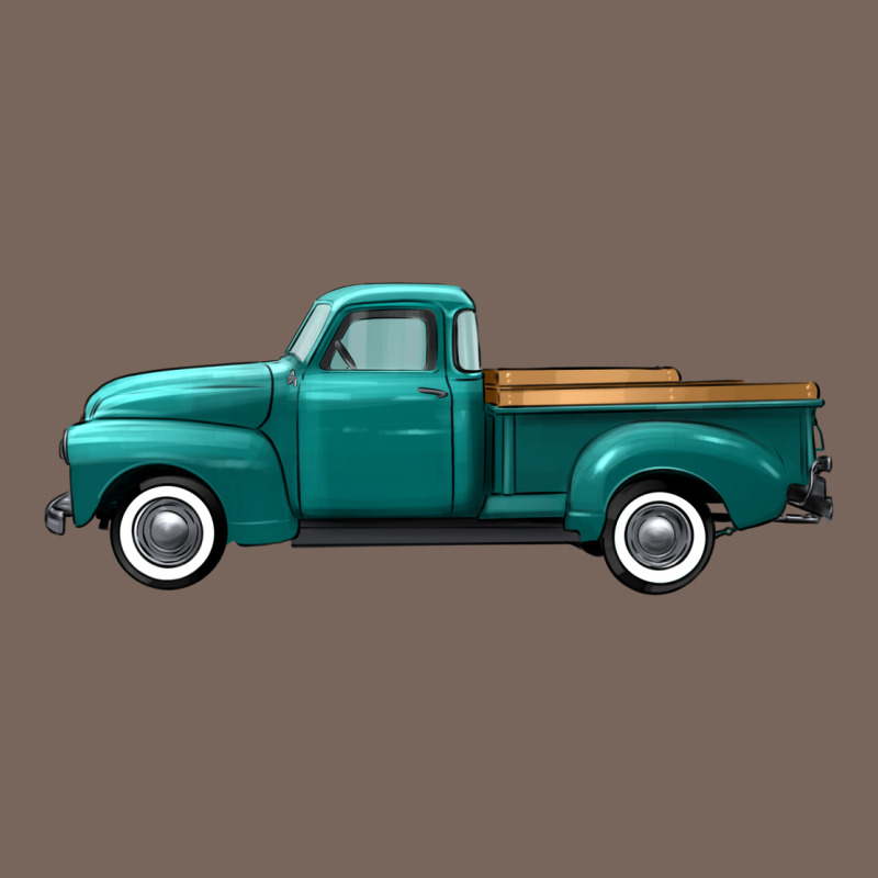 Western Truck Left Side View Premium Hoodie by FaDigitalArtStudio | Teevron