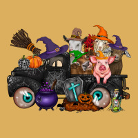 Halloween Farm Animals Truck Premium Hoodie | Teevron