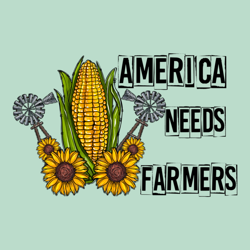 America Needs Farmers Premium Hoodie by CowhideDigitalArt | Teevron