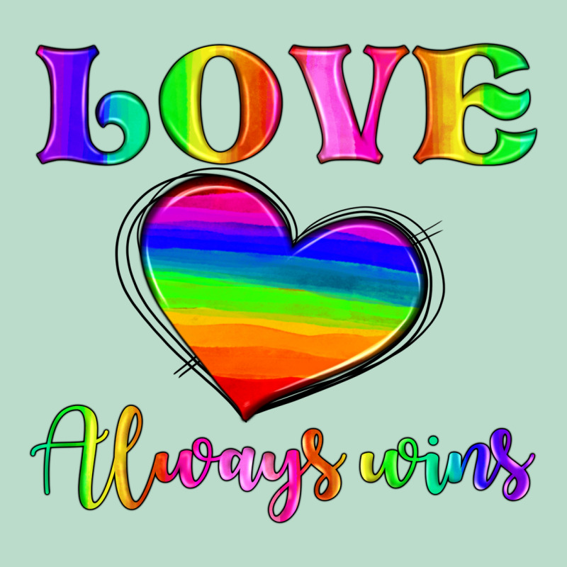 Love Always Wins Premium Hoodie by HRA Design Shop | Teevron