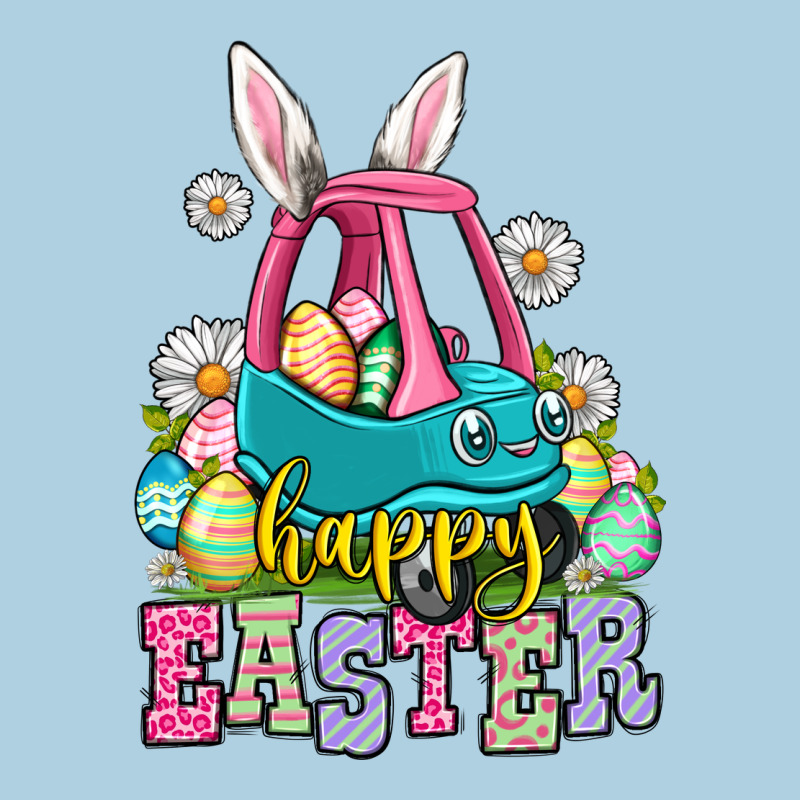 Happy Easter Toddler Car Premium Hoodie by OliviaCreatesArt | Teevron