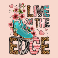 Live On The Edge Ice Skating Urban Hoodie | Teevron