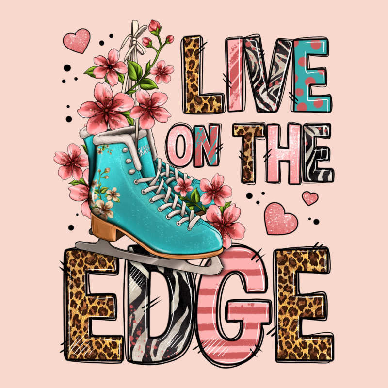 Live On The Edge Ice Skating Urban Hoodie by FaDigitalArtStudio | Teevron