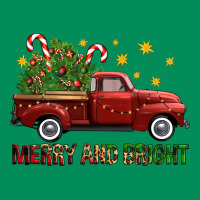 Merry And Bright Christmas Trees Truck Urban Hoodie | Teevron