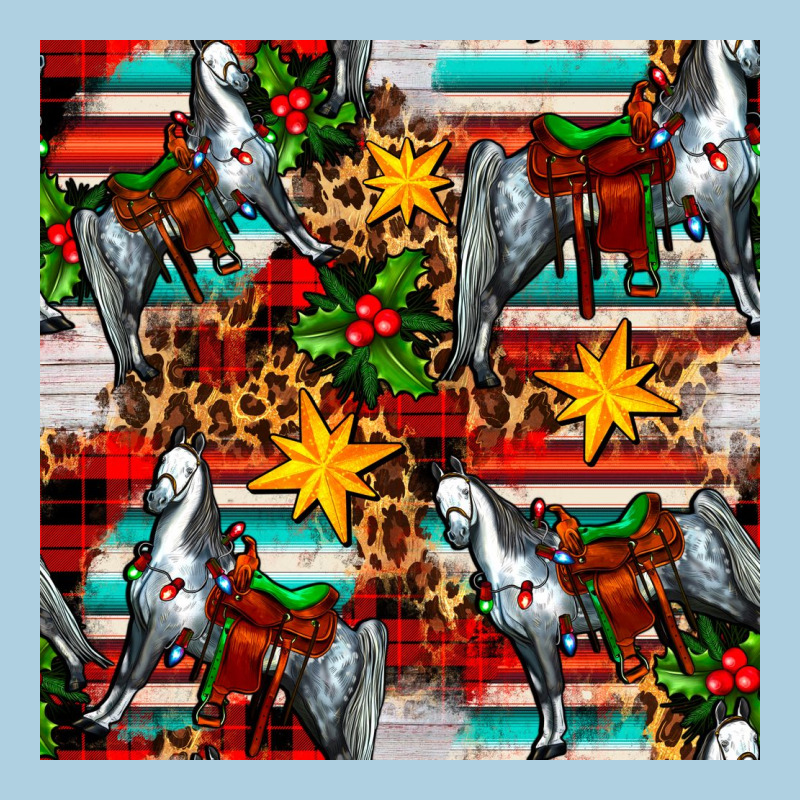 Christmas Horse Leopard Tartan Premium Hoodie by FaDigitalArtStudio | Teevron