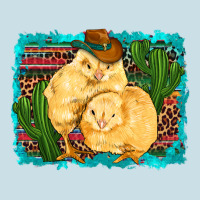 Western Cowboy Chicks Cactus Coop Animals  Leopard Serape Turquoise Ladies Tee | Teevron