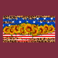Usa Flag Sunflowers License Plate Premium Hoodie | Teevron