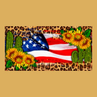 Usa Flag And Cactus License Plate Premium Hoodie | Teevron