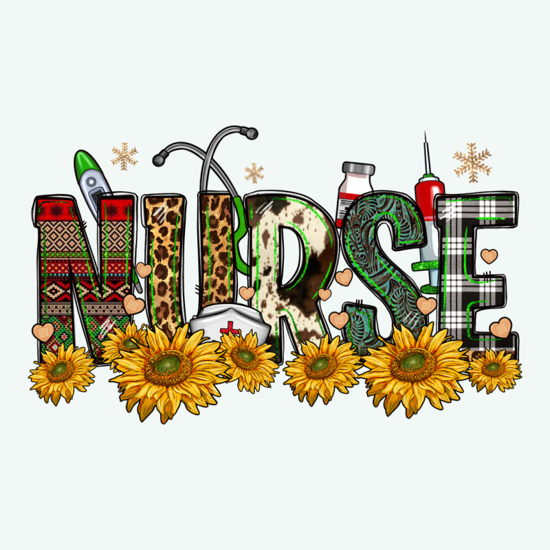 Christmas Nurse Sunflower Premium Hoodie by FaDigitalArtStudio | Teevron