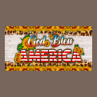 God Bless America Sunflower License Plate Premium Hoodie | Teevron