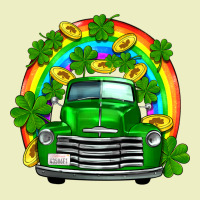 St Patricks Shamrock Gold Rainbow Truck Urban Hoodie | Teevron