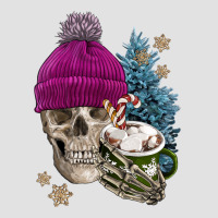 Winter Skeleton Skull Premium Hoodie | Teevron