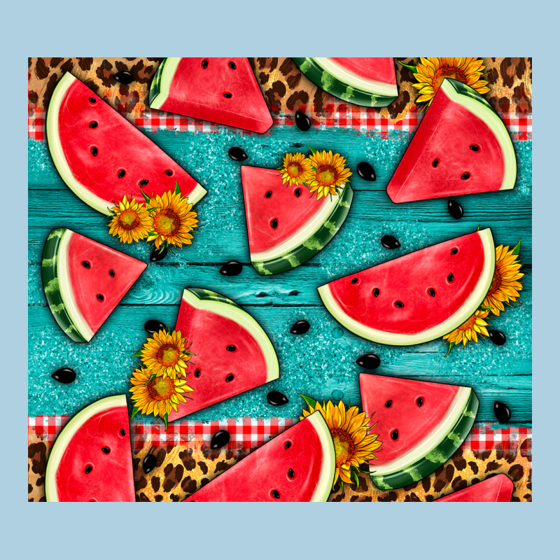 Watermelon And Sunflowers Premium Hoodie by HRA Design Shop | Teevron