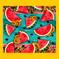 Watermelon And Sunflowers Premium Hoodie | Teevron