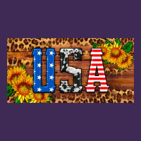 Usa Sunflowers License Plate Premium Hoodie | Teevron