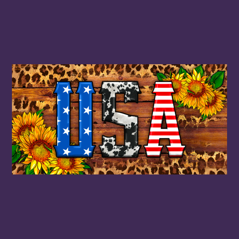 Usa Sunflowers License Plate Premium Hoodie by HRA Design Shop | Teevron
