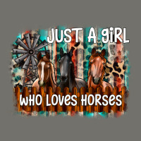Just A Girl Who Loves Horses Premium Hoodie | Teevron