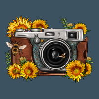 Sunflower Bee Vintage Camera Urban Hoodie | Teevron