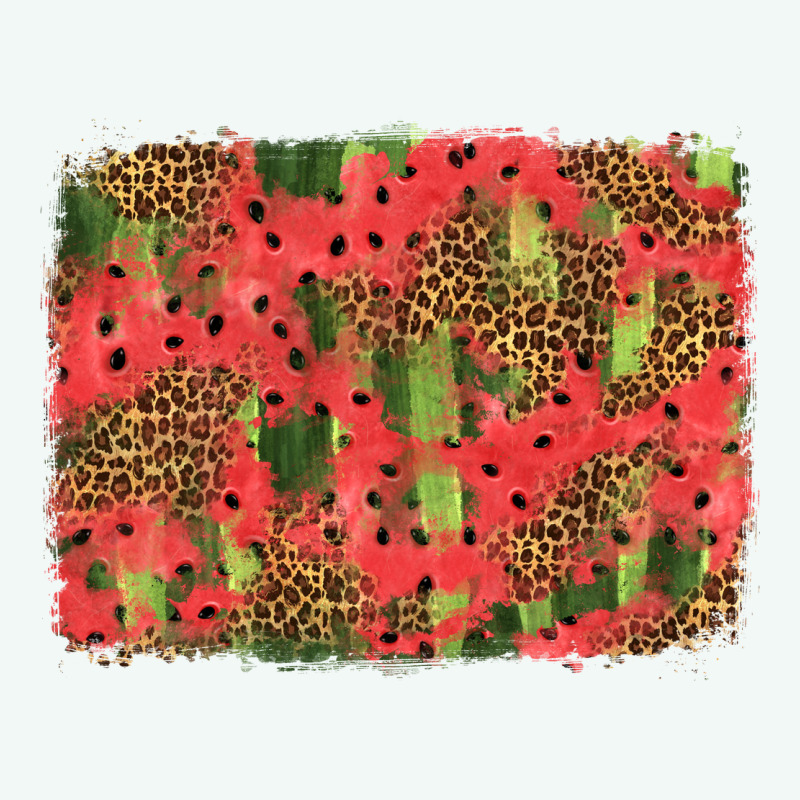 Watermelon Leopard Pattern Background Premium Hoodie by HRA Design Shop | Teevron