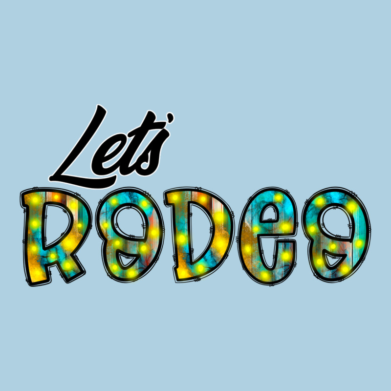 Let's Rodeo Premium Hoodie by CowhideDigitalArt | Teevron